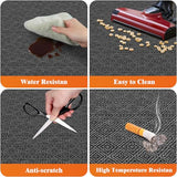 KMAT Office Chair Mat, 36x48in Heavy Duty Hardwood/Tile Floor Protector, Black