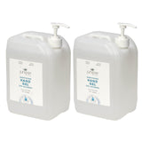 Juniper CLEAN Hand Sanitizer Gel with 70% Alcohol 1.06 Gallon with Pump (Pack of 2)