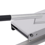 Manual Bone Meat Cutter, Stainless Steel Ribs, Manual Meat Bone Cutter Rib Slicer Heavy Duty Chicken Cutting Machine with 16 inch Knife, for Beef Goat Pig Fish Butcher