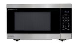 SHARP Countertop Microwave Oven with Removable 16.5" Carousel Turntable, 1200 Watt, 2.2 Cubic Feet, Stainless Steel