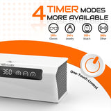 Ultrasonic Jewelry Cleaner, 45KHz Ultrasonic Cleaner Machine with 4 Cleaning Modes, 16.9oz Capacity, Digital Touch Control with Cleaning Tablets for Jewelry, Eyeglasses, Rings, Retainers, Watch Straps