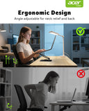 acer Laptop Stand for Desk - with 360 Swivel Base, Rotating Laptop Riser for Desk, Adjustable Computer Stand for Laptops
