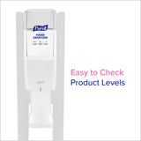 PURELL ES10 Dispenser Floor Stand with White Automatic Hand Sanitizer Dispenser (Pack of 1) – 8210-DS
