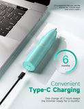 ZORAMI Rechargeable Ear and Nose Hair Trimmer - 2026 Professional Painless Eyebrow & Facial Hair Trimmer for Men Women, Powerful Motor and Dual-Edge Blades for Smoother Cutting Mint Green