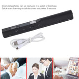 Portable Scanner, Handheld Mini Small Pen Type Scanner Scanning Wand Color Photo Mobile Scanner A4 Document AYNEFY