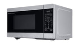 SHARP Compact Countertop Microwave Oven with Removable 10" Carousel Turntable, 700 Watt, 0.7 Cubic Feet, Stainless Steel