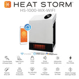 Heat Storm HS-1000-WX-WIFI Infrared Wi-Fi Heater, 1000 Watt