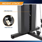 Marcy 200 lbs. Stack Home Gym Multifunction Total Body Training Station MKM-81010 MARCY