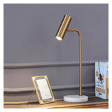 JUAKSQZYI Table lamp LED Desk Lamp with 90 Degree Adjustable Spotlight
