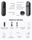 REOLINK Battery Video Doorbell (2nd Gen) 2K Wireless Camera, 2.4/5GHz WiFi