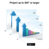 Epson Pro EX11000 3-Chip 3LCD Full HD 1080p Wireless Laser Projector, 4,600 Lumens Color/White Brightness
