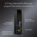 NETGEAR Nighthawk Tri-Band WiFi 7 Router (RS300) - Router Only, BE9300 Wireless Speed (up to 9.3 Gbps) - Covers up to 2,500 sq. ft., 100 Devices - Universally Compatible with ISPs - Free Expert Help