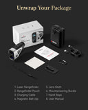REDTIGER Range Finder Golf, 1200 Yards Golf Rangefinder with Slope, Light-Adaptive Display, 7X Magnification