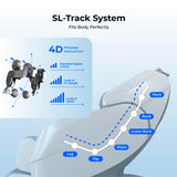 Titan Rejūv 4D l Ergonomic SL Track l Ai Series l Intelligent Health Detection l Full Body Massage Chair l Voice Recognition l Soothing Heating Therapy l Zero Gravity Reclining l Space Saving (Black)