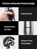 1000W Powerful Immersion Blender handheld, 2025 New Update Hand Blender with 25-Speed, Scratch-Resistant Corded Hand Mixer