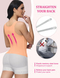 SHAPSHE Waist Trainer for Women, Tummy Control Sports Girdle, Workout Body Shaper with Adjustable Shoulder Strap