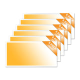 Mcacggo 2x4 LED Flat Panel Light 6 Pack, 0-10V Dimmable, Back-Lit