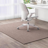 Gaming Office Chair Mat - Non-Slip Rug for Hard Floors - Bei & Brown
