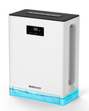 BIZEWO Dehumidifier for Home, (980 sq.ft) Queit Dehumidifiers for Bathroom, Basement, RV with 101 oz Water Tank, 2 Modes, Auto Defrost, Auto Shut Off, Timers, 7 Colors Ambient Light