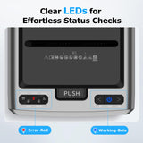 300-Sheet Auto Feed Paper Shredder, 60 Minutes Non-Stop Commercial Grade Heavy Duty Shredders for Office