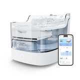 PETGUGU AI Cat Water Fountain with Smart App,8-Layer Filtration,Wireless Ultra Quiet Pump,Pet Health Manager,2.4G WiFi Automatic Water Dispenser for Cats Dogs Pet Water Fountain Easy to Clean
