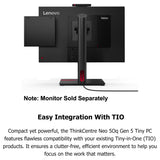 Lenovo ThinkCentre neo 50q Gen 5 1L Mini Desktop, Intel Core 5 210H 8-Core