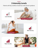 Leg Massager for Circulation and Pain Relief, Air Compression 3 in 1 Leg Massager for Foot Calf & Thigh CINCOM