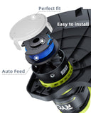 Weed Wacker String Replacement Compatible with Ryobi One+ AC14RL3A, 0.065'' String Trimmer Refill Line for Ryobi String Trimmer, 99 FT Autofeed Weed Eater String for Ryobi 18V,24V,40V(6 Spools+1 Cap)