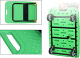 Push Hand Cart Foldable Push Hand Cart for Loading and Storage Platform Truck Trolley with 360 Degree Swivel Wheels