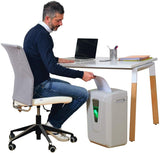 Hybrid-S Cross-Cut Paper Shredder, 24 Hours Continuous Operation, Exclusive Hybrid Technology, 12-14 Sheet, Made in Italy KOBRA