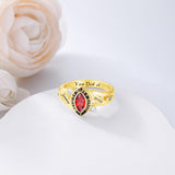 Oseew 2027 High School Class Ring for Women College