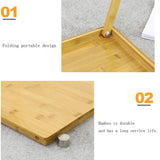 Laptop Bed Table Lap Desk, Portable Tray for Couch and Sofa, Breakfast Dining