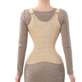 MISTHIN Waist Trainer for Women Corset Shapewear Tummy Control Vest Waist Cincher Shaper Workout Girdle (Nude, XX-Large)