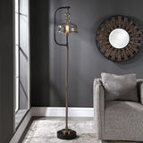 Uttermost Elieser - 1 Light Industrial Floor Lamp
