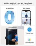 BOIFUN 2026 Dual Camera 2K Video Doorbell Wireless, Head-to-Toe View