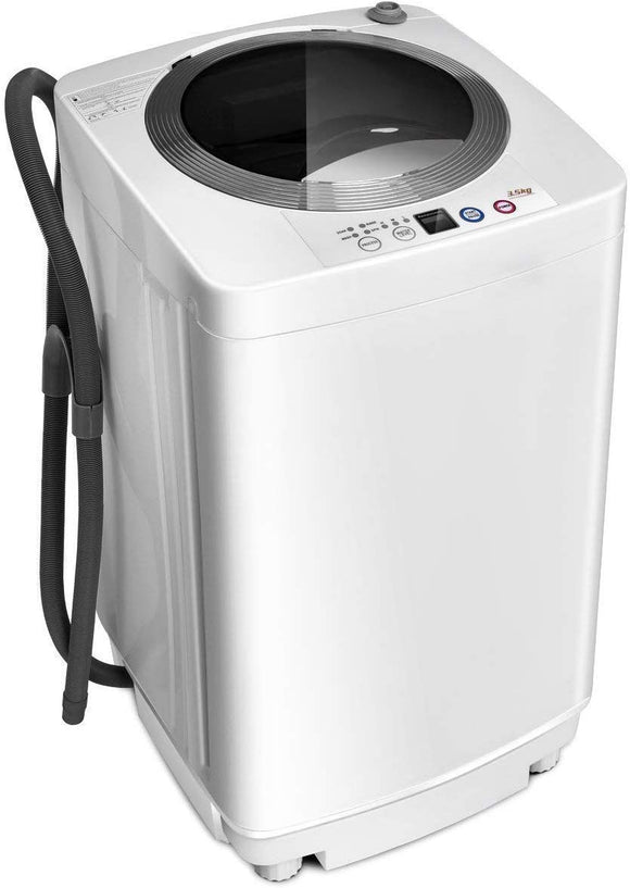 Portable Washing Machine, Full Automatic Washer and Spinner Giantex