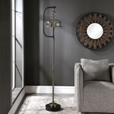 Uttermost Elieser - 1 Light Industrial Floor Lamp