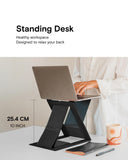 Folding Laptop Stand Lap Desk, Portable & Mini Computer Stand Laptop Desk for Travel and Home Office