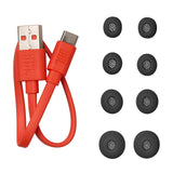 True Wireless Noise-Cancelling Closed-Stick Earbuds, 48Hrs Total Playback, Wireless Charging, 6 Mics  (Black) JBL