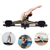 Leg Stretcher, 100kg/220.46lbs Heavy Duty Profi Leg Stretcher Machine Gymnastics Yoga Splits Leg Stretching Flexibility Equipment MMA Training Machine Martial Arts Gear for Home Gym Training Fitness HASANEN