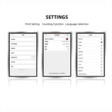 3D Nail Art Printer, Nail Printing Machine with 10.1-Inch Display Screen, 2400DPI Printing Resolution and Support APP Control