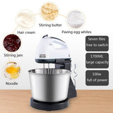 7 Speed Hand Mixer Electric Hand Held Blenders Stick Electric Whisk Beaters 2 In 1 Twin Handheld And Stand Mixer For Mixing, Blending, Whipping And Beating, 180 W