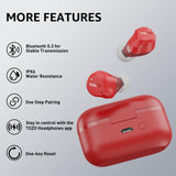 Active Noise Cancelling Wireless Earbuds, 6 Mics ENC Clear Call, IPX8 Waterproof, in Ear Bluetooth 5.3 Headphones Stere TOZO