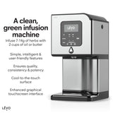LEVO Lux - Premium Herbal Oil Infusion Machine - Botanical Extractor - Herb Dryer, Decarboxylator, & Oil Infuser - Gourmet Edible Infusion Maker - For Infused Gummies, Brownies & More - Gold LEVO