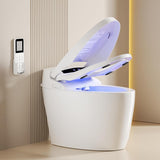 LOUPUSUO Smart Toilet with Bidet Built In with Warm Water Sprayer and Dryer