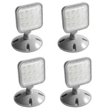 LED ENERGY PLUS Remote Outdoor Emergency Light Head – Single Head LED Lamp, Weatherproof Emergency Exit Lighting – 3.6V OR 9.6V Volts, 1.7 Watts (4 Pack)