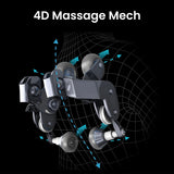 Titan by Osaki l 4D Endor l Advanced 4D Massage Mechanism l Full Body Air Bag Massage Chair l Shiatsu Recliner l Smart Body Scanning l 3 Stage Zero Gravity Reclining l Bluetooth Speakers (Brown)