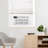 Whirlpool 24,000 BTU Window Air Conditioner with Dehumidifier, 230V, Window AC for Extra Large Rooms up to 1500 Sq. Ft., Bedroom, Living Room, Apartment, with Remote, 3 Speeds, and 24H Timer, White
