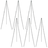 Quartet Easel, Instant Easel Stand, 63", Tripod Base, 6-Pack (S29E)