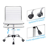 Furmax Vanity Office Desk Chair with Wheels